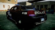 Dodge Charger 2010 Police K9 para GTA 4 miniatura 4