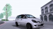 Toyota Kijang Innova 2.0 G para GTA San Andreas miniatura 5