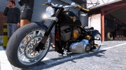 Harley-Davidson Fat Boy Lo Racing Bobber Lost MC Custom 1.1 for GTA 5 miniature 5