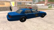 Ford Crown Victoria Michigan Police for GTA San Andreas miniature 4