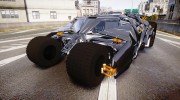 Batman tumbler para GTA 4 miniatura 1