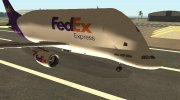 Airbus A300st Beluga FedEx para GTA San Andreas miniatura 1