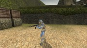 Blue CADPAT Camo para Counter-Strike Source miniatura 5