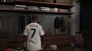 Футболка Real Madrid для Франклина para GTA 5 miniatura 4