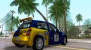 Renault Clio Super 1600 for GTA San Andreas miniature 3