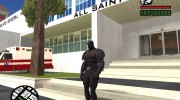 Black Panther Vibranium Armor для GTA San Andreas миниатюра 4