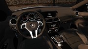 Mercedes-Benz C 63 AMG для GTA 4 миниатюра 5