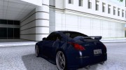Nissan 350Z для GTA San Andreas миниатюра 2