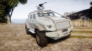 HVY Insurgent Pick-Up GTA V для GTA 4 миниатюра 1