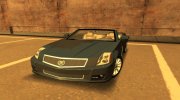 Cadillac XLR V 2009 для GTA San Andreas миниатюра 6