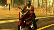 GTA 5 Moto Driving Animation для GTA San Andreas миниатюра 12