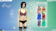 Сет нижнего белья para Sims 4 miniatura 4