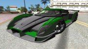 GTA V Overflod Autarch Carbon для GTA San Andreas миниатюра 1