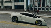 Lamborghini Gallardo Hamann для GTA 4 миниатюра 5