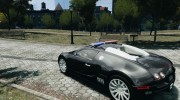 Bugatti Veyron 16.4 Police [EPM/ELS] for GTA 4 miniature 3