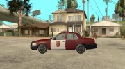 Ford Crown Victoria Minnesota Police для GTA San Andreas миниатюра 2