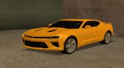 Chevrolet Camaro SS (HD) для GTA San Andreas миниатюра 1