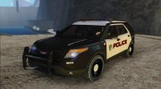 Ford Explorer Police для GTA San Andreas миниатюра 1