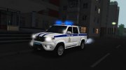УАЗ Патриот Полиция России для GTA San Andreas миниатюра 3