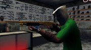 GTA V Pump Shotgun (Новый камуфляж Lowrider DLC) для GTA San Andreas миниатюра 6