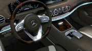 2018 Mercedes-Maybach S650 для GTA 5 миниатюра 2