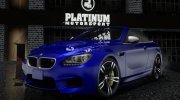 BMW M6 F12 for GTA San Andreas miniature 1