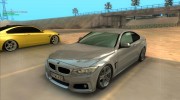 BMW 435i для GTA San Andreas миниатюра 1