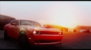 Dodge Challenger SRT Hellcat 2015 для GTA San Andreas миниатюра 5