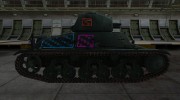 Качественные зоны пробития для Hotchkiss H35 para World Of Tanks miniatura 5