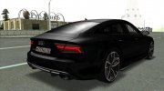 Audi RS7 для GTA San Andreas миниатюра 3