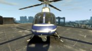 Bell 407 LCPD Final para GTA 4 miniatura 2