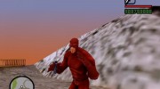 Daredevil Red Costume Skin para GTA San Andreas miniatura 5