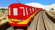 Liberty City Train Red Metro para GTA San Andreas miniatura 3