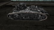 шкурка для PzKpfw B2 740(f) №3 для World Of Tanks миниатюра 2