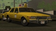 Chevrolet Caprice Taxi 1986 for GTA San Andreas miniature 2