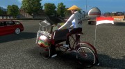 Рикша в трафик para Euro Truck Simulator 2 miniatura 3