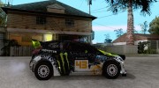 Ford Fiesta RS WRC 2012 para GTA San Andreas miniatura 5