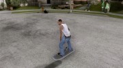 Hoverboard bttf para GTA San Andreas miniatura 2