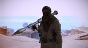 MW2 Arabian Sniper Desert v3 para GTA San Andreas miniatura 1