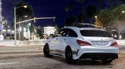 Mercedes-Benz CLA 45 AMG Shooting Brake 1.7 для GTA 5 миниатюра 4
