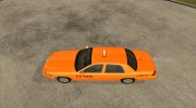 Ford Crown Victoria Taxi 2003 для GTA San Andreas миниатюра 2