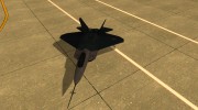 YF-22 Standart para GTA San Andreas miniatura 1
