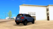 Nissan Qashqai 2011 para GTA San Andreas miniatura 4