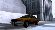 Taxi from GTAIV для GTA San Andreas миниатюра 6