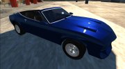 FlatQut Speedevil Cabrio for GTA San Andreas miniature 2
