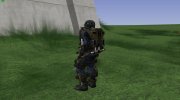 Член группировки Хранители Зоны в облегченном экзоскелете из S.T.A.L.K.E.R v.1 para GTA San Andreas miniatura 4