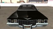 Cadillac DeVille Limousine 1972 для GTA San Andreas миниатюра 8
