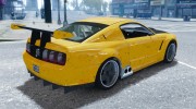 Ford Mustang GT-R для GTA 4 миниатюра 5
