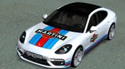 Porsche Panamera MARTINI for GTA San Andreas miniature 6