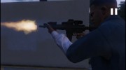 Tactical M4 with the acog site para GTA 5 miniatura 7